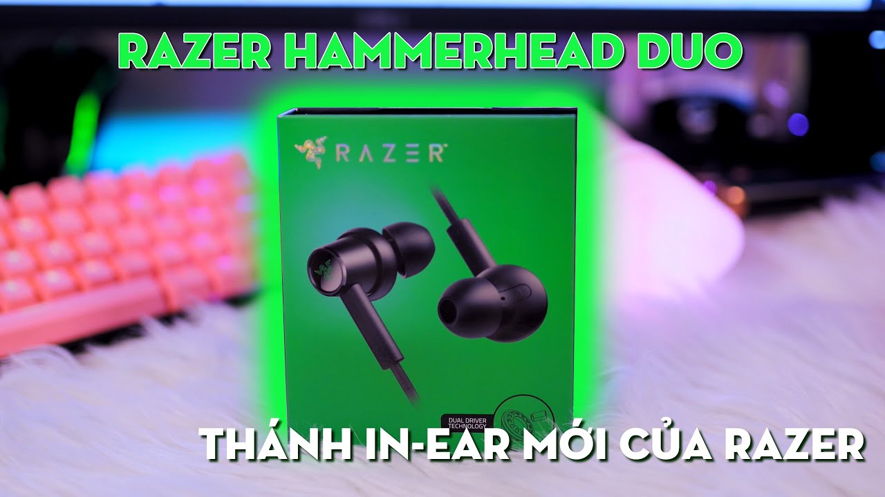 Tai nghe Gaming Razer Hammerhead Duo